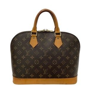 Louis Vuitton Monogram Alma Handbag with Padlock